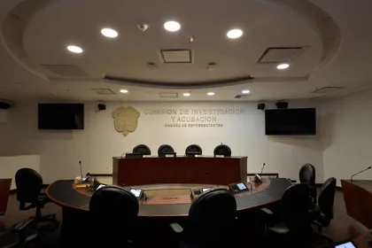 Sala de la Comisión de Investigación y Acusación de la Cámara de Representantes